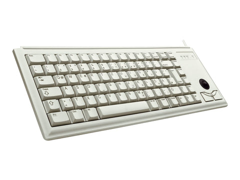 CHERRY Compact Trackball Keyboard 48cm 19.7p USB grey (DE)