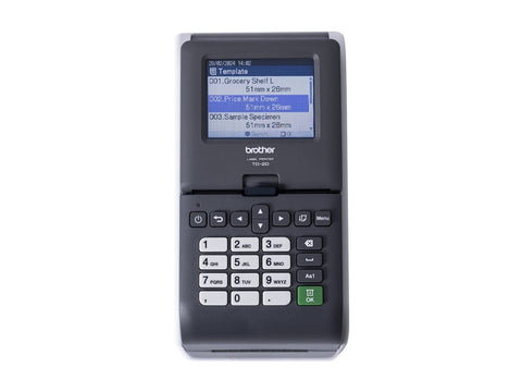 BROTHER 2p label printer USB connection 300dpi Ethernet Battery Possible touch screen