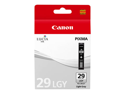 CANON PGI-29 LGY cartouche d encre gris clair capacité standard 1.320 pages pack de 1