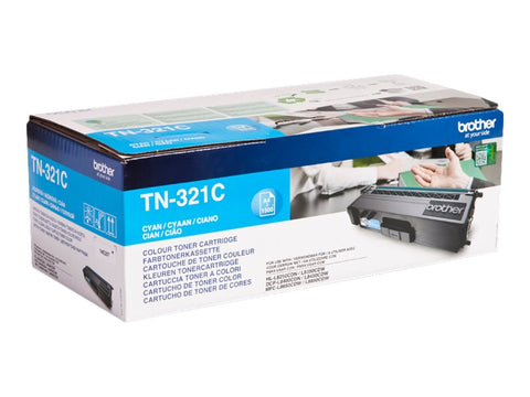 BROTHER TN-321C cartouche de toner cyan capacité standard 1.500 pages pack de 1