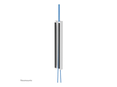 NEOMOUNTS Magnetic Cable Cover for sit/stand desk frames multiple cables white