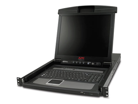 APC 43.18cm 17p Rack LCD Console with 8 Port Analog KVM Switch