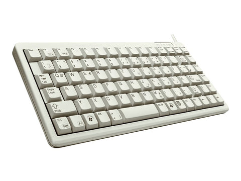 CHERRY Compact corded Keyboard USB grey Win95 (GB)