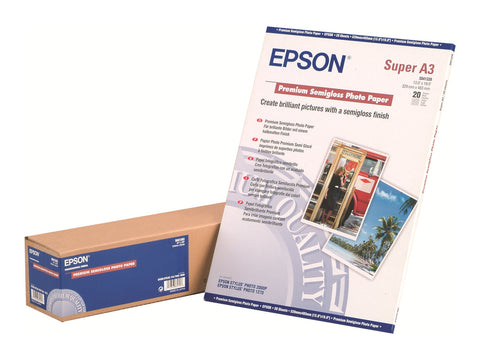 EPSON S041393 Premium semigloss photo  papier inkjet 160g/m2 610mm x 30.5m 1 rouleau pack de 1