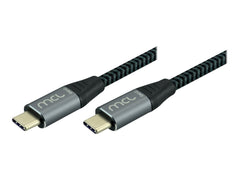 MCL Cable Type C USB 3.2 Male / Male braided Gen 2 10Gb 60W 3A - 2m