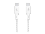 BELKIN 100w USB-C to USB-C Braided Cable 3M White