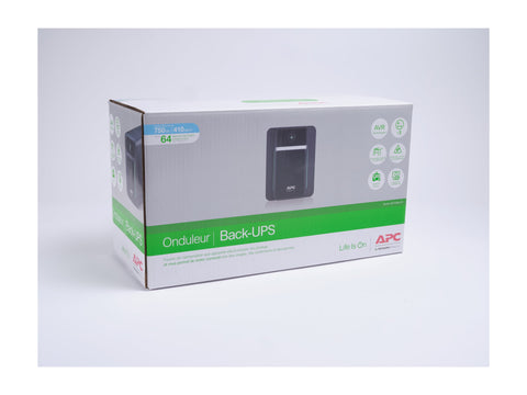 APC Back-UPS 750VA 230V AVR French Sockets