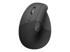 LOGITECH Lift Vertical Ergonomic Mouse Vertical mouse ergonomic left-handed optical 6 buttons wireless Bluetooth 2.4 GHz