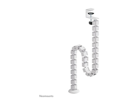 NEOMOUNTS Cable Spine Organizer for sit/stand desk frames clamp mounted white