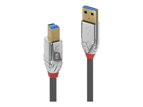 LINDY 5m USB 3.0 Type A/B Cable Cromo Line 5Gbit/s