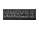 PORT DESIGNS Keyboard Wireless - Luminated Rechargeable (FR)