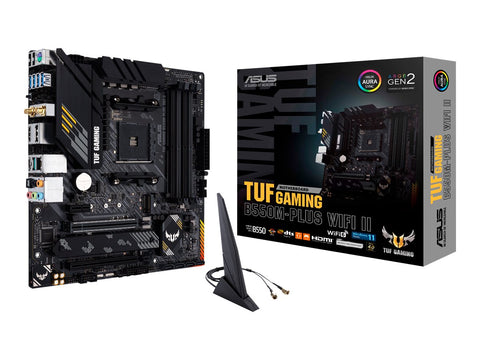 ASUS TUF GAMING B550M-PLUS WIFI II AM4 Socket 4x4DDR 1xHDMI 1xDP 2xM.2