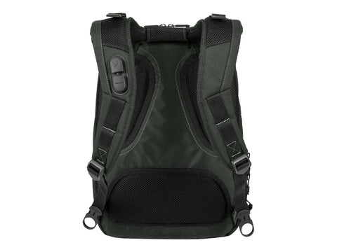 TARGUS Sac a Dos Jusqu a 15.6p ecologique noir Nylon Recycle P.E.T. 900D garantie a vie
