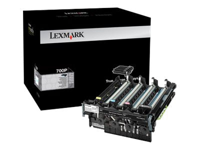 LEXMARK 700P unité photoconducteur noir et couleur capacité standard 40.000 pages pack de 1