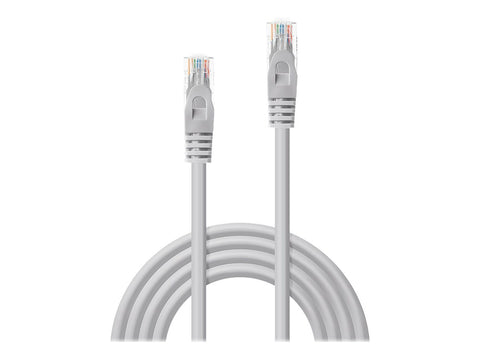 LINDY Basic Cat.6 U/UTP Cable Grey 5m
