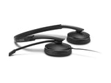 LENOVO - Gen 2 - Micro-casque - sur-oreille - filaire - USB-C - noir - certifié Zoom