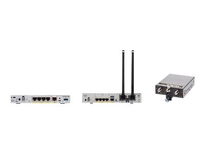 CISCO ISR 1101 4P GE ETHERNET AND LTE SECURE ROUTER WITH PLUGGABLE