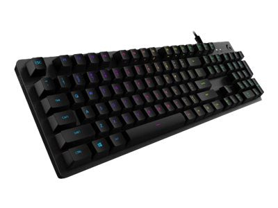 LOGITECH G512 Carbon Lightsync RGB Mechanical Gaming Keyboard with GX Brown switches Carbon FRA Central