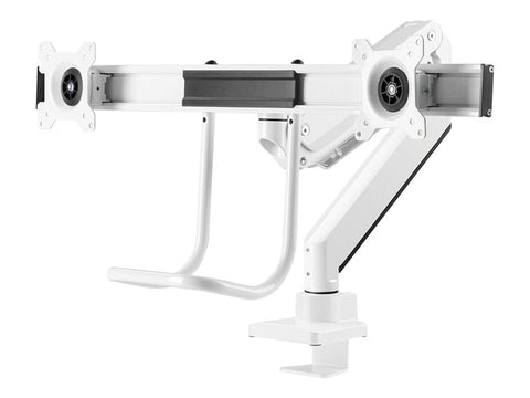 NEOMOUNTS NM-D775DXWHITE Support décran à fixer 10-32p - ressort à gaz - Topfix - arrêt 180