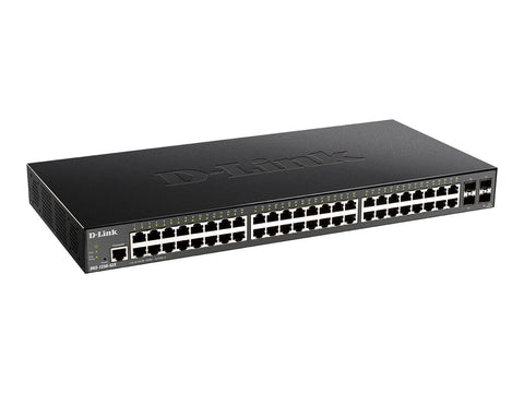 D-LINK 52-Port Smart Managed Gigabit Switch 4x 10G dlink green 3.0 48x 10/100/1000Mbit/s TP RJ-45 Port 4x 10Gbit/s Fiber SFP+