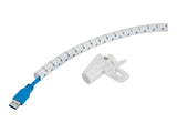 NEOMOUNTS Spiral Cable Wrap 15mm multiple cables white