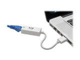 EATON TRIPPLITE USB 3.0 to Gigabit Ethernet NIC Network Adapter 10/100/1000Mbps White