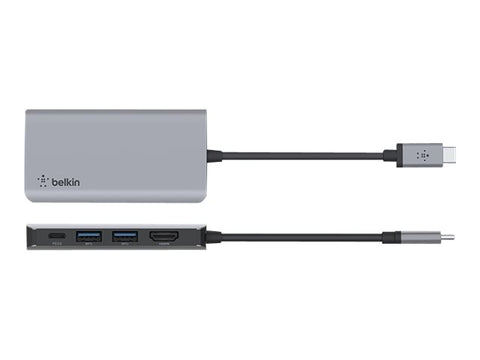 BELKIN Hub USB-C avec HDMI 2x USB-A 100W PD