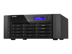 QNAP TS-h1290FX-7232P-64G 12 Bay U.2 NVMe PCIe Gen4 x4 all-flash desktop NAS AMD EPYC 8-core 7232P 64Go RDIMM ECC DDR4