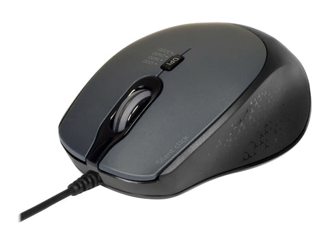 PORT DESIGNS Mouse Office Pro Silent Wired - Black
