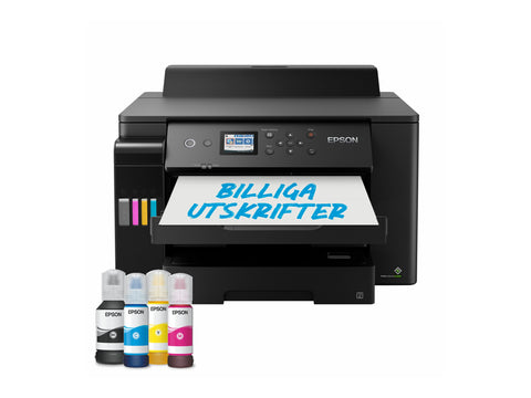EPSON EcoTank ET-16150 Printer colour Duplex ink-jet A3 4800x1200dpi 25ppm mono/25ppm colour 550 sheets USB LAN Wi-Fi black
