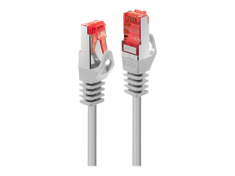 LINDY Basic Cat.6 S/FTP Cable Grey 7.5m Patch Cable