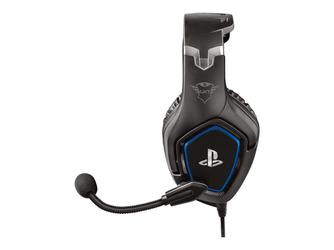 TRUST Casque gaming FORZE pour PS5/PS4 license officielle - Black