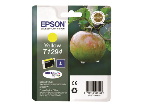 EPSON 1LB T1294 ink cartridge yellow high capacity 7ml 1-pack RF-AM blister w/s