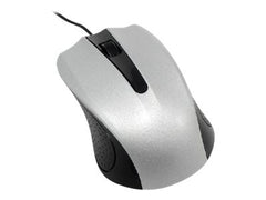 MCL Souris USB optique 1200 DPI - Noir et Silver