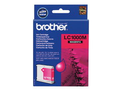 BROTHER LC-1000 cartouche d encre magenta capacité standard 500 pages pack de 1