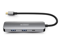 URBAN FACTORY Hubee 4in1 Hub Usb-C Avec 2 USB-A / 1 HDMI 4K Et 1 USB-C 100W Pd