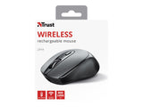 TRUST Souris sans fil ZAYA rechargeable - Noire