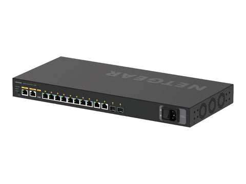 NETGEAR 12-Port AV Line M4250-10G2XF-PoE+ 8x1G PoE+ 240W 2x1G 2xSFP+ Managed Switch
