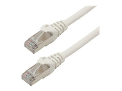MCL FCC6BM-1.5M/W - Câble réseau RJ45 cuivre CAT 6 F/UTP - 1.50m Blanc