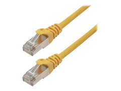 MCL CAT6A S/FTP LSZH Patch cable - 2m Yellow