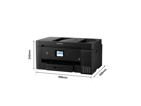 EPSON EcoTank ET-15000 MFP colour ink-jet A3/Ledger 297x432mm 11.5ppm copy 17ppm print 270 sheets USB 2.0 LAN Wi-Fi