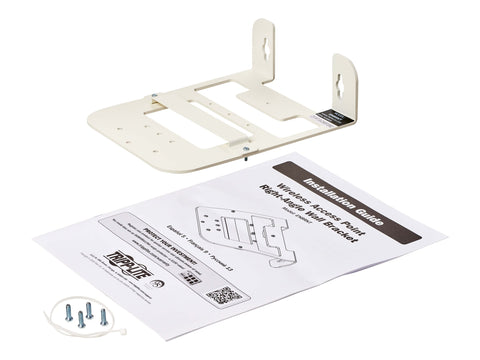 EATON TRIPPLITE Universal Wall Bracket for Wireless Access Point - Right Angle Steel White