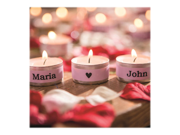 BROTHER Ruban laminé Noir sur Rose Pastel 12mm (4m)