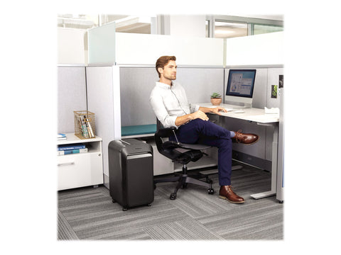 FELLOWES Powershred LX220 Black Shredder Mini Cut 230V EU/UK