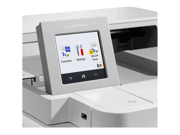 BROTHER HL-L9470CDN Printer colour Duplex laser A4 2400x600dpi 40ppm 620 sheets USB 2.0 Gigabit LAN USB host NFC