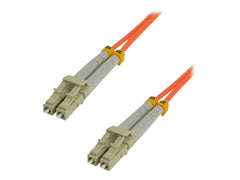 MCL FJOM2/LCLC-25M - Jarretière optique OM2 duplex multimode 50/125 - LC / LC 25m