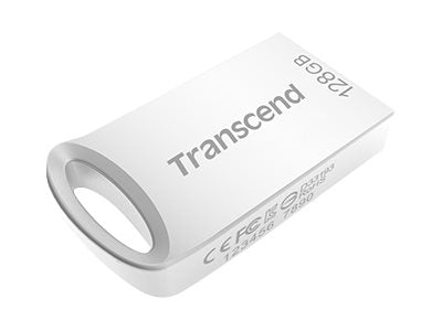 TRANSCEND 128Go Clé USB USB 3.1- Boîtier métallique