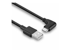 LINDY 0.5m USB 2.0 Type A to C Cable 90 Right Angle