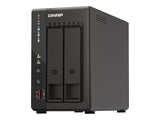 QNAP TS-253E-8G 2-bay desktop NAS Intel Celeron J6412 4C 2.0GHz burst 2.6GHz onboard 8Go RAM 2xHDMI 1.4b 2xM.2 2280 PCIe slots