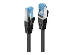 LINDY Cat.6A S/FTP LSOH Black 7.5m Patchcable
